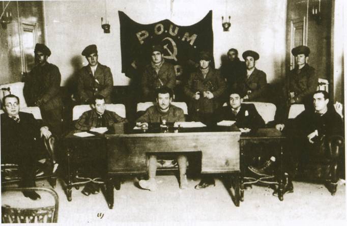 Comit&eacute; militaire avec Josep Rovira