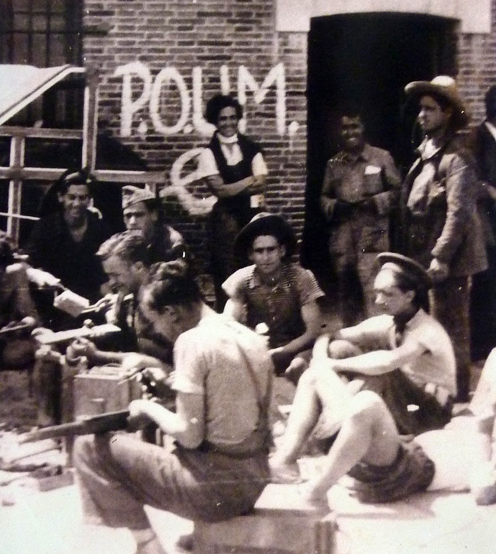 Combattants au front sous le commandement de Mika Etchebehere