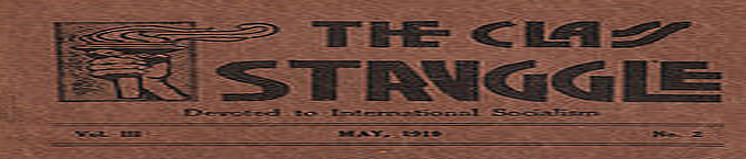 Class Struggle Masthead