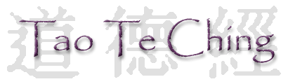 Tao Te Ching